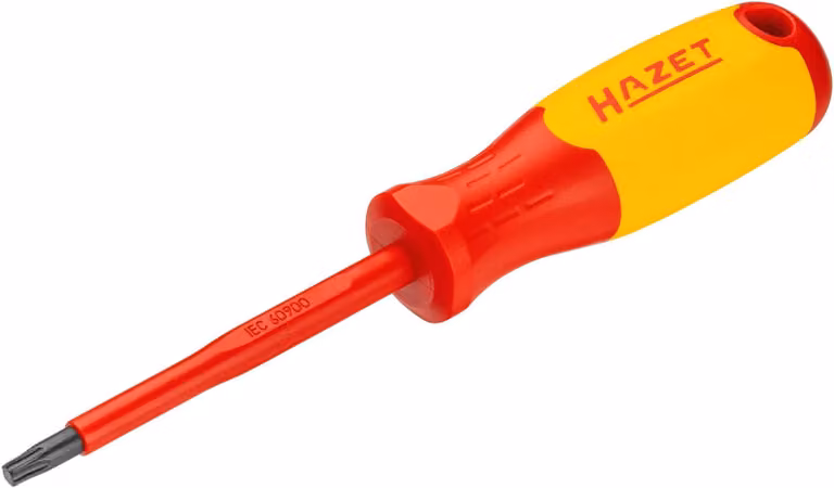 Cacciavite da elettricista Hazet, con isolamento di protezione, profilo interno TX, SW T30