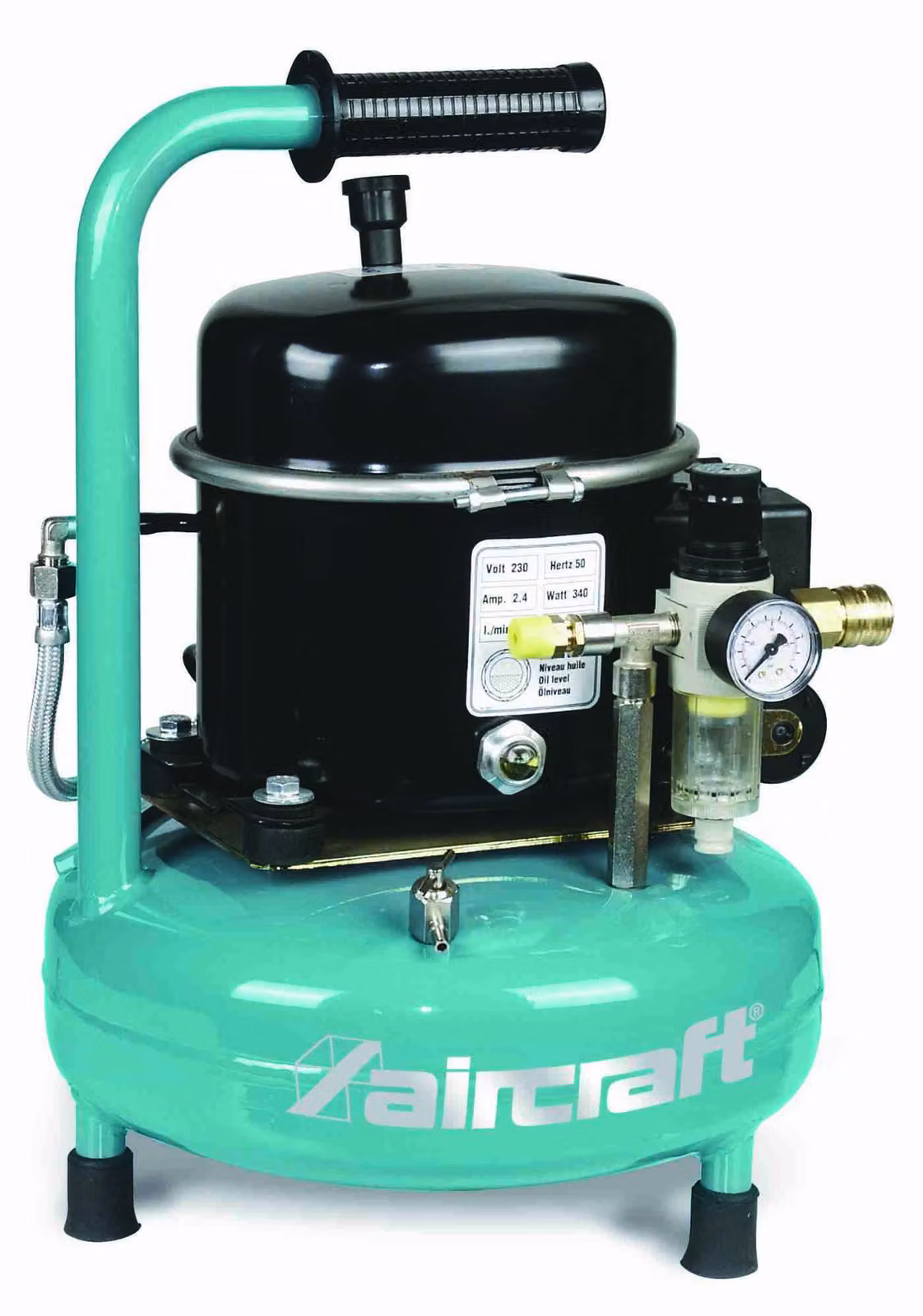 Compressore a pistoni per aeromobili AIRBOY SILENCE 50 PRO, 2000100