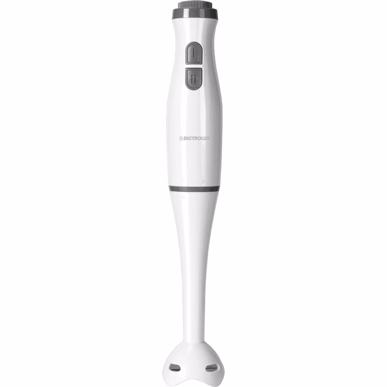 Frullatore a immersione DICTROLUX da 400 Watt, bianco, in acciaio inox e plastica con funzione pulse