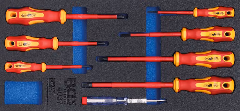 Set di cacciaviti VDE 8 pz. 1/3 inserto per cassetto
