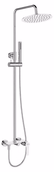 Colonna doccia Laveo RAILA con miscelatore PLI_00OB