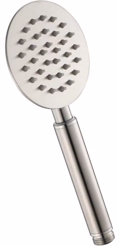 Schläfer 1307510 | Doccetta per Doccia rotonda, Soffione Doccia Ultrasottile, Alta Pressione Universale, Telefono Doccia Venice2 in Acciaio Inox Cromo, Argento