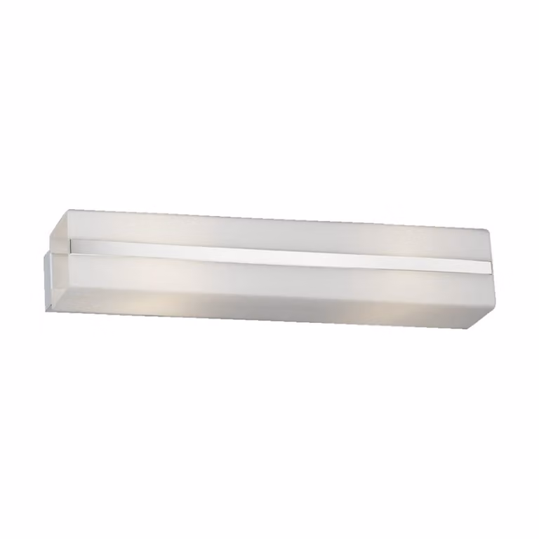 Plafoniera SUREYA 2xE14/40W, cromo bianco/opal L: 304, L: 60, H: 80, attacco E14, dimmerabile