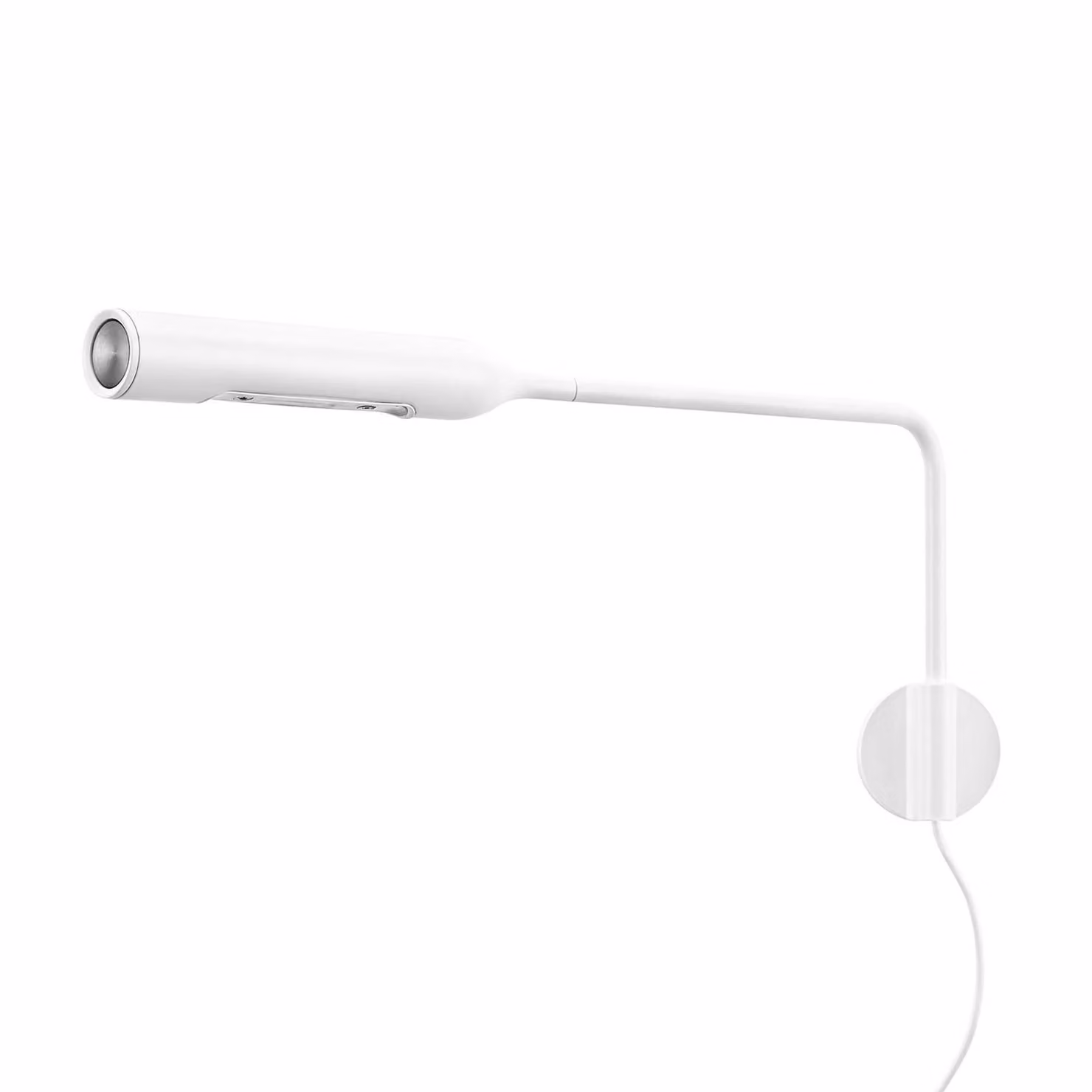 Lumina Applique da parete a LED Flo, dimmerabile, Bianco / Opale, Soggiorno / Sala da pranzo, Metallo, Design, Applique a LED