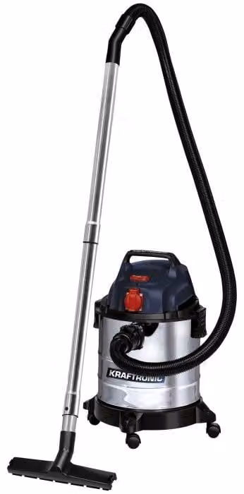 Aspiratore a umido/asciutto Kraftronic KT-NT 20 S, 20 litri