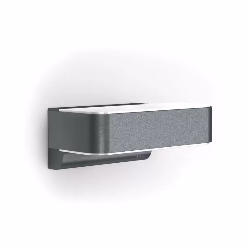 Lampada da esterno Steinel L 810 C antracite, luce up/down con Bluetooth Connect