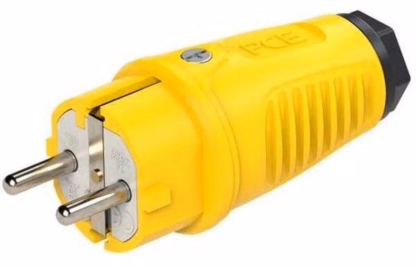 PCE connettore in gomma, 16A, grado di protezione IP54 (0511-ES, modello TAURUS2)