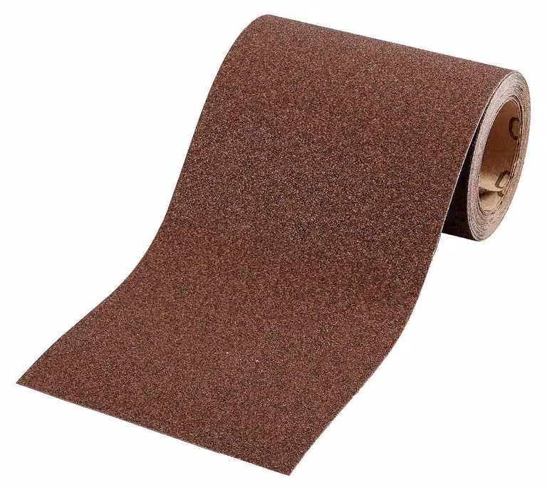 Rullo abrasivo in corindone 115 mm K40 5 m