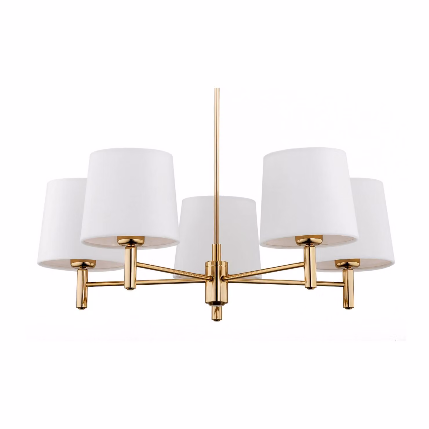 Lampada a sospensione Polo Plus Argon, dimmerabile, Ottone / Oro, Soggiorno / Sala da pranzo, Metallo, Lampada a sospensione