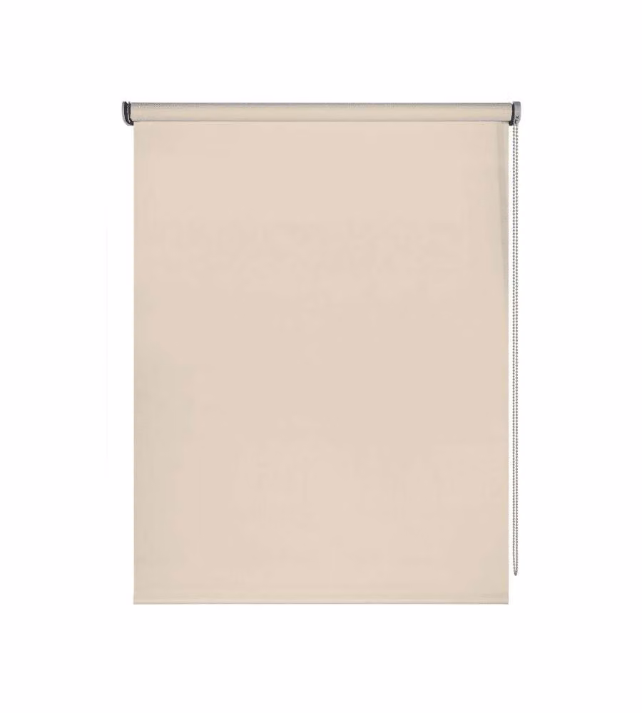 Cintacor Tenda a Rullo Oscurante Beige 100x250 cm con Tessuto Blackout