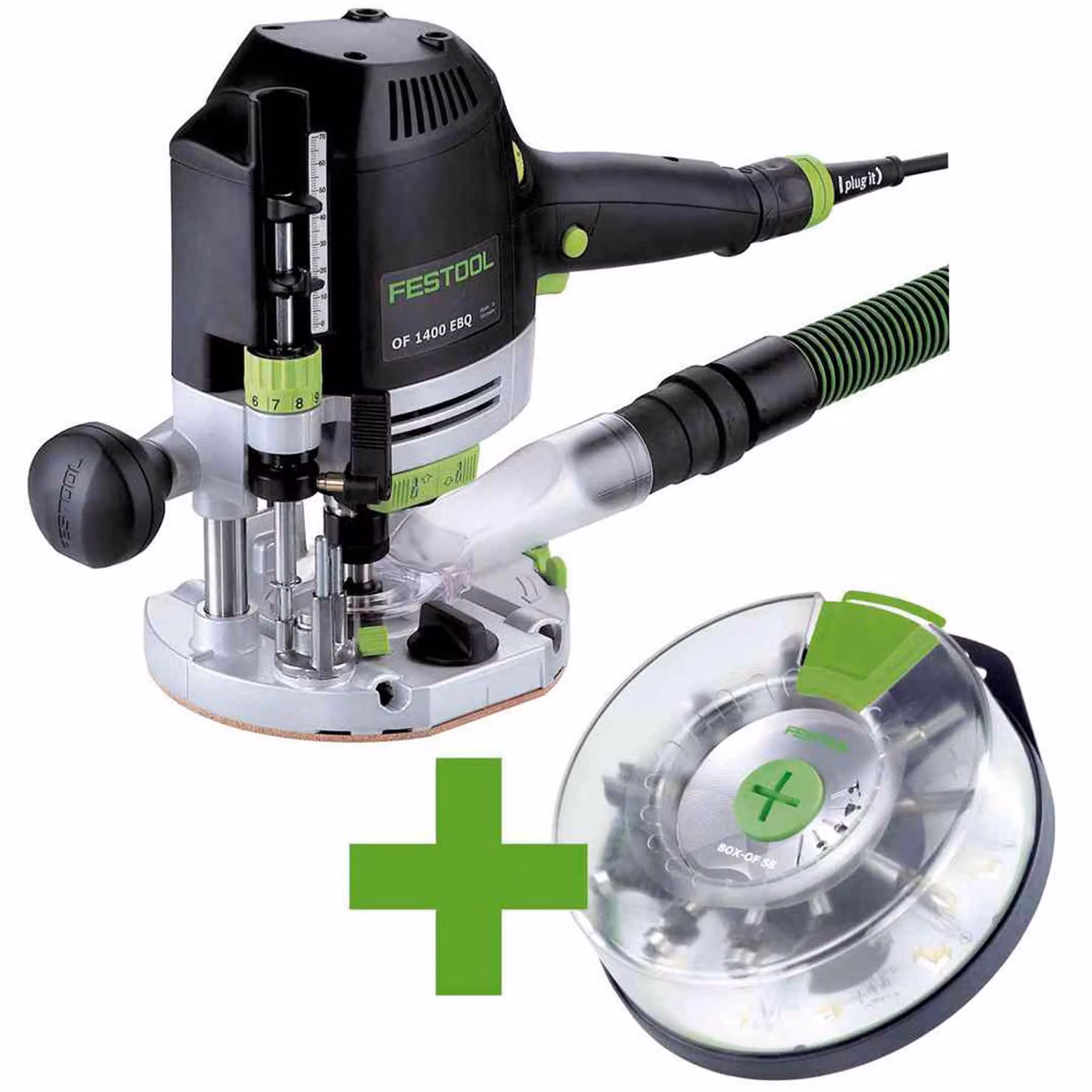 Tagliacantoni Festool OF 1400 EBQ-Plus + Box-OF-S | 576540