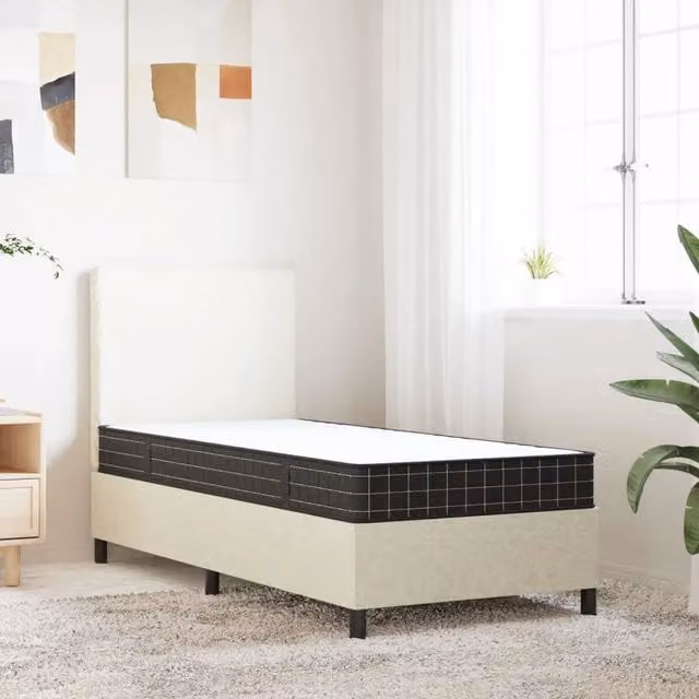 Materasso a Molle Bonnell Design Mania con Rivestimento Rimovibile, L 80 cm x P 200 cm, Altezza: 18 cm