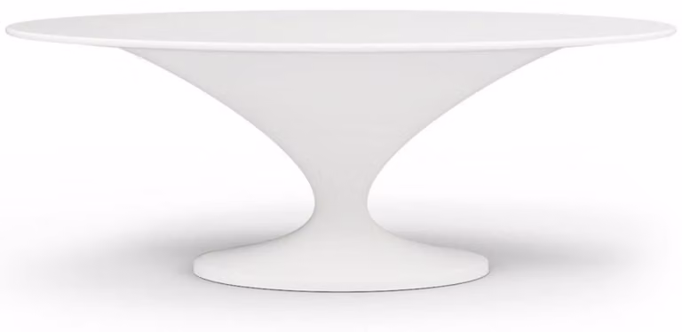 Casa Padrino Luxury Garden Dining Table Bianco Opaco 200 x 120 x H. 75 cm