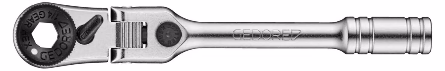 Set di chiavi a cricchetto con inserti Gedore multifunzione