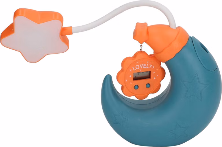 Portapenne, lampada da tavolo, ricarica USB, protezione per gli occhi, lampada da tavolo a LED con specchio, orologio elettronico per bambini, verde