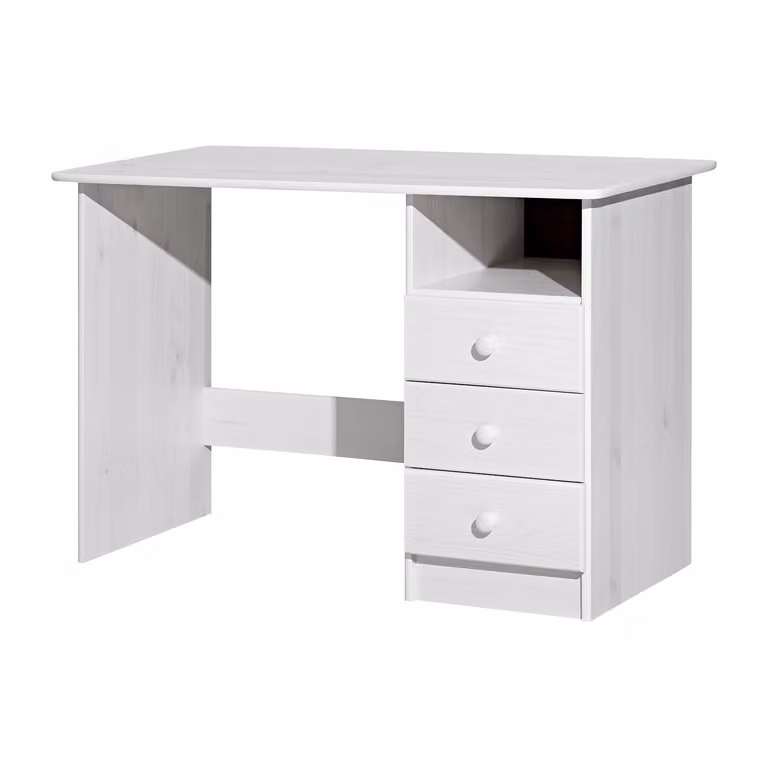 Scrivania per PC Idea 8844B - laccato bianco