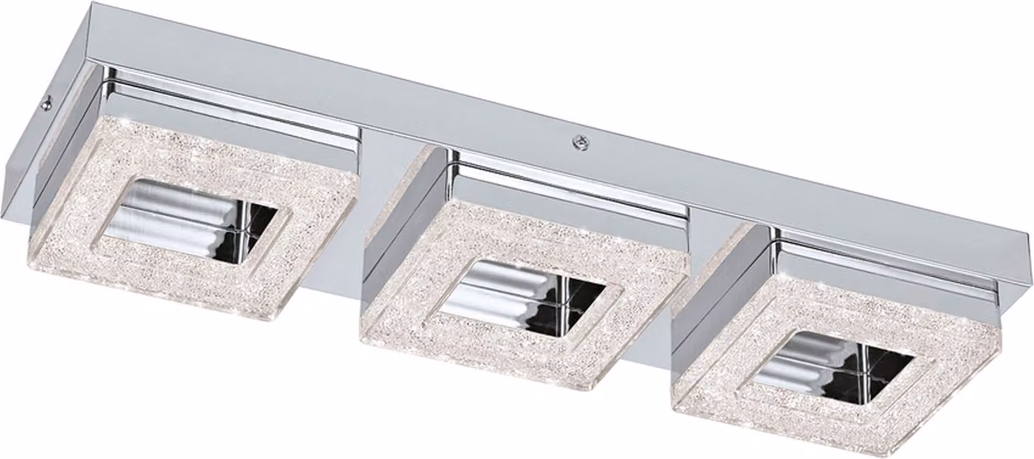 Eglo 95656 Fradelo LED parete e soffitto 1200lm cromo chiaro
