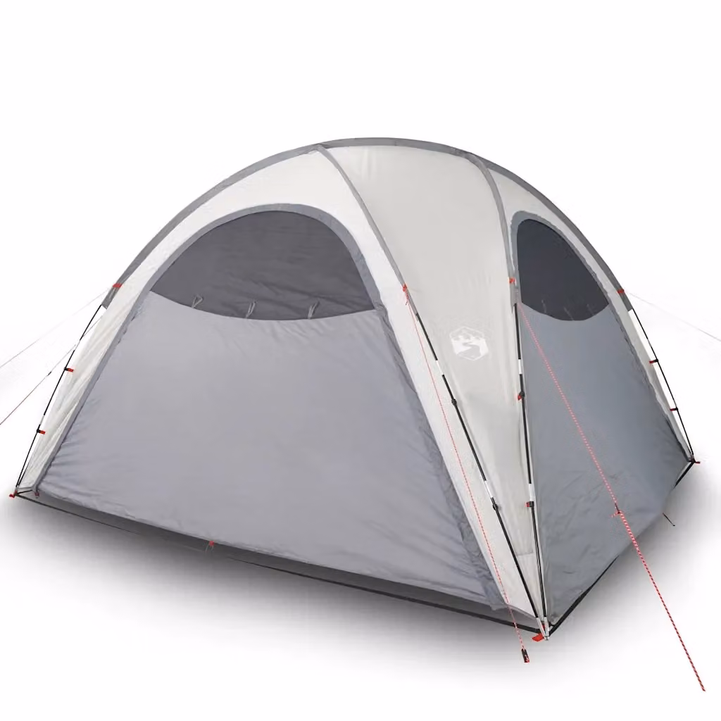 Tenda da campeggio bianca impermeabile in poliestere e fibra di vetro per feste 692070 – 2