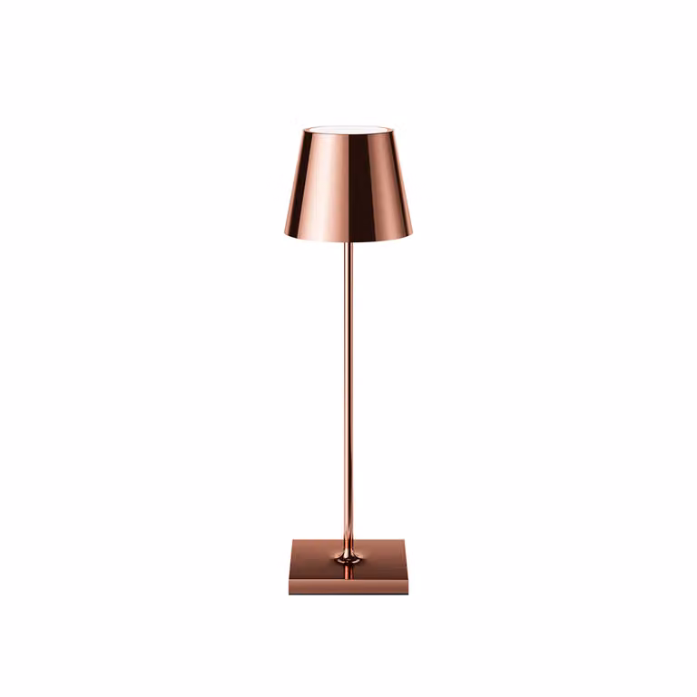 Sigor lampada da tavolo ricaricabile NUINDIE USB-C 380mm rame