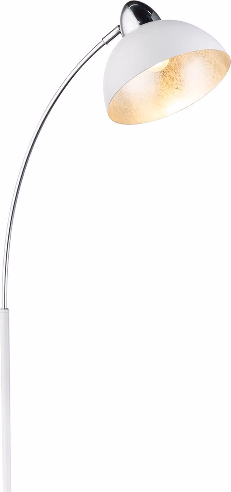Globo Lighting lampada da terra in metallo bianco, 1x E27