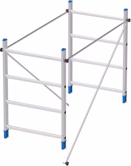 Alzata in alluminio Marchetti argento 100 cm