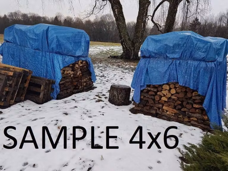Telo di protezione per il pavimento, impermeabile, 4x4 metri, con occhielli in metallo, in polipropilene, ideale per campeggio e attività all'aperto