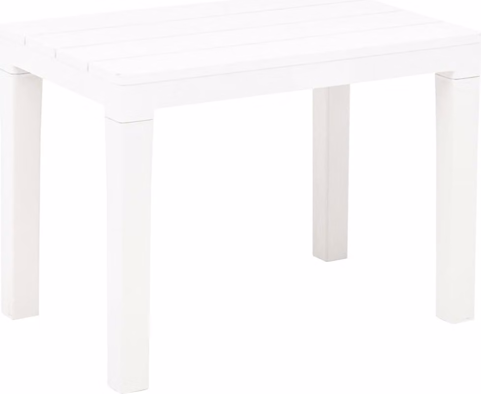 Panchine da Giardino 2 pz Bianco in Plastica