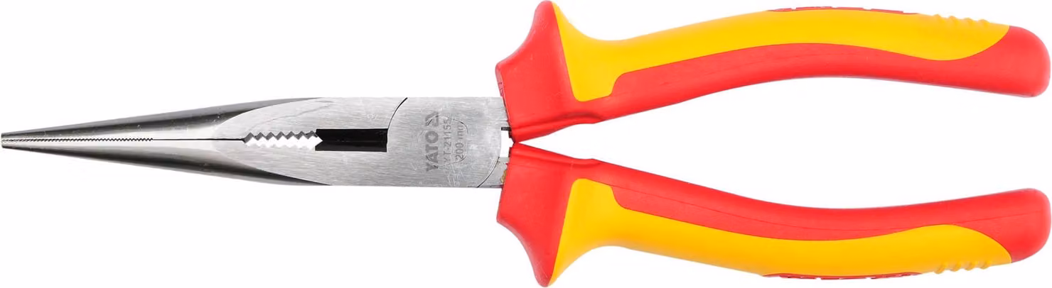 Pinza a becchi lunghi, 200 mm, conforme alla norma VDE 1000 V