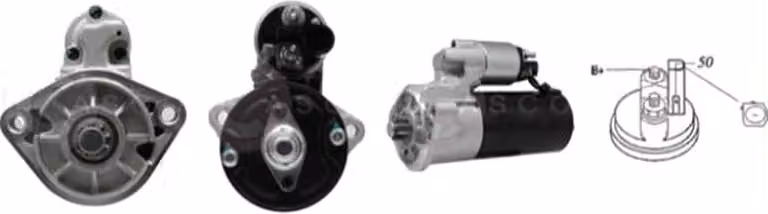 CASCO CST10390AS - Motorino di avviamento, 2kW, per furgone VW CRAFTER 30-50 (2E), 12V