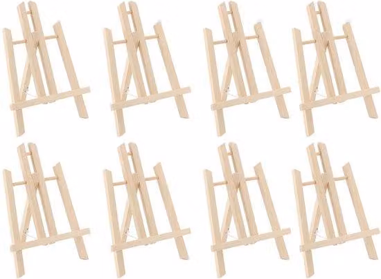 Cavalletto da tavolo ad alte prestazioni – Realizzato in legno – 30 cm – Pieghevole – Regolabile – Posizione ergonomica