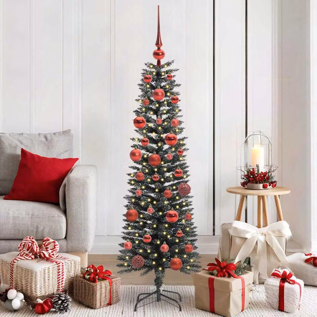 Maison Exclusive - Albero di Natale artificiale con 150 LED e supporto, verde, 150 cm
