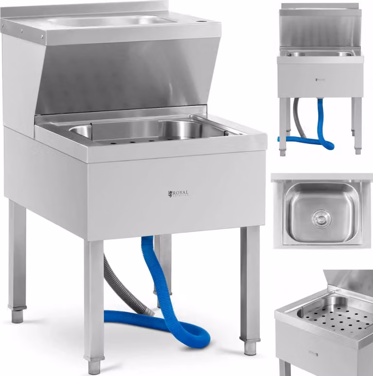 Expondo Royal Catering Lavabo per lavaggio mani - Altezza 88 cm