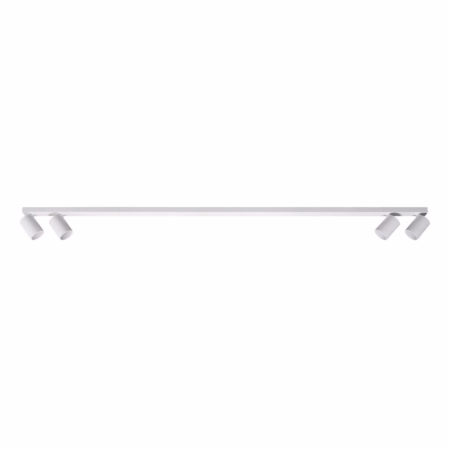 Faretto da incasso a 4 luci MALGA 4 LINE WHITE Listello IP20 4xGU10 220–240 V bianco EDO777875 EDO Solutions