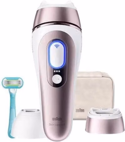 Braun silk-expert skin i·expert epilatore a luce pulsata smart, epilazione a casa, con app gratuita, 2 testine, pl7211 - 8700216938075