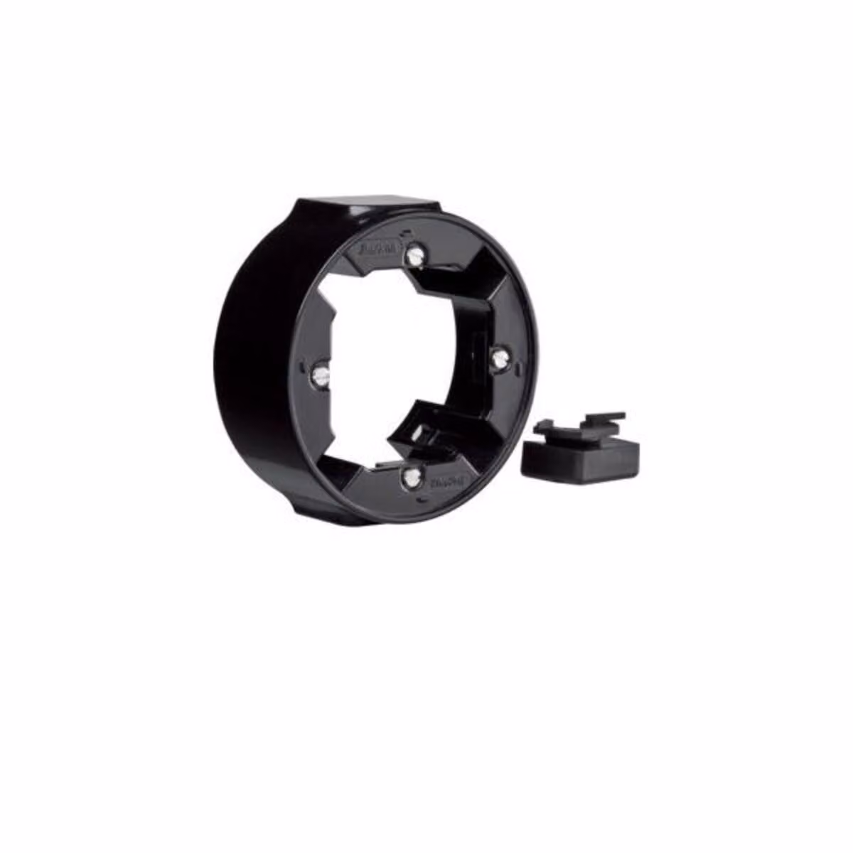 Hager 100101 Schalter de light Duroplast Schwarz