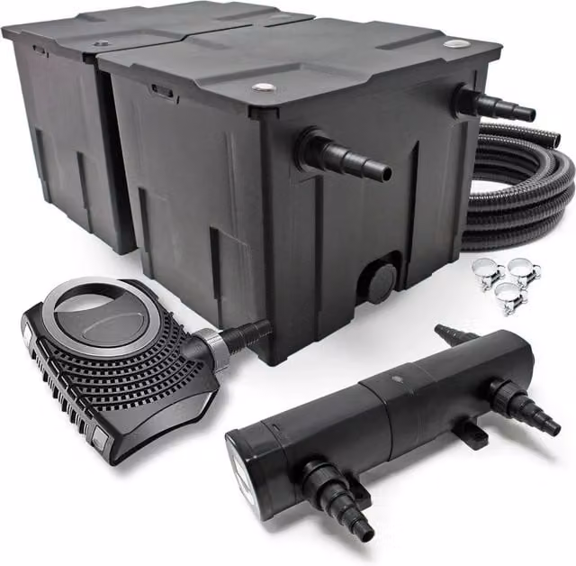 Kit di filtrazione da 24 watt con pompa da 6000 litri all'ora e tubo da 5 m 16_0001869