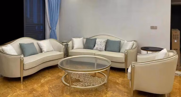 Sofagarnitur 3+2+1 Sitzer + Couchtisch Sitzpolster Garnituren Sofa Couch Set