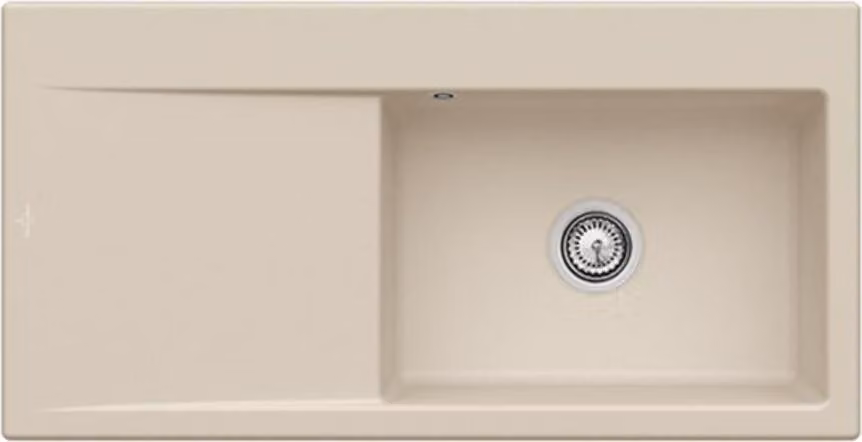 V&B Subway Style 60 lavello destro, mandorla CeramicPlus