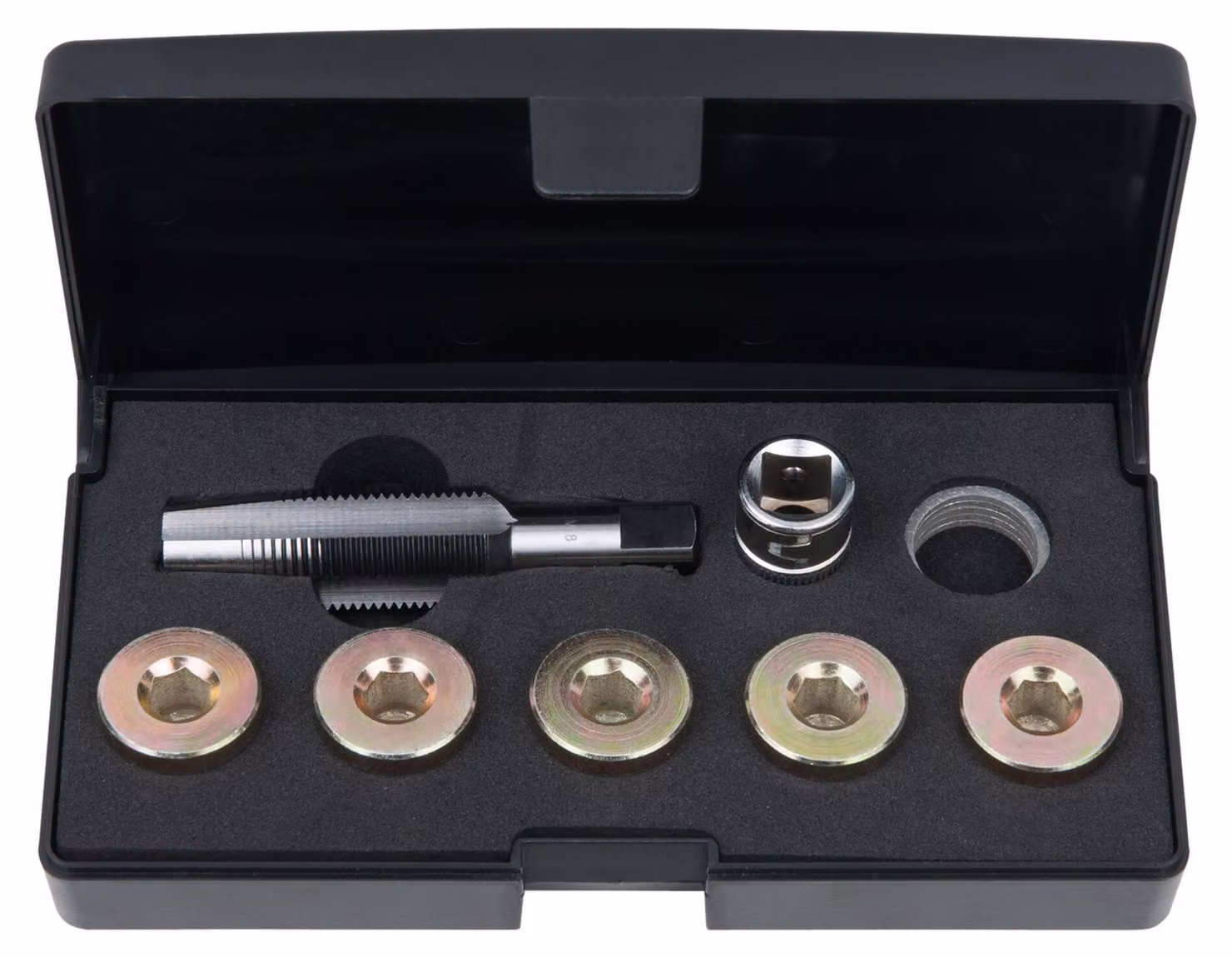 KS TOOLS Kit di riparazione tappo di scarico olio filettato 150.4935 360g