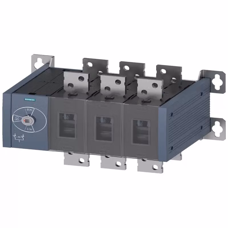 Siemens SENTRON, commutatore di rete 3KC, azionamento manuale, MTSE, grandezza: 5, a 3 poli, Iu: 1600 3KC03540RE000AA0
