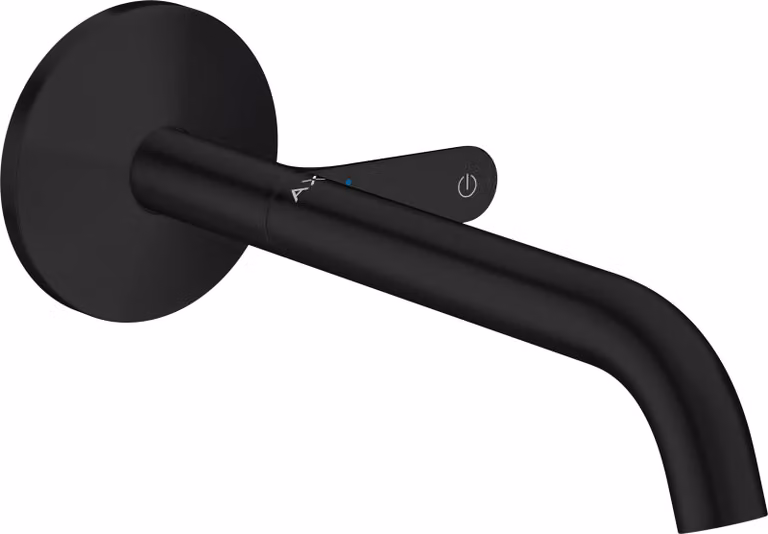 hansgrohe AXOR One Mitigeur de lavabo pour montage mural Select, encastré, saillie 220mm, 48112670, 48112670