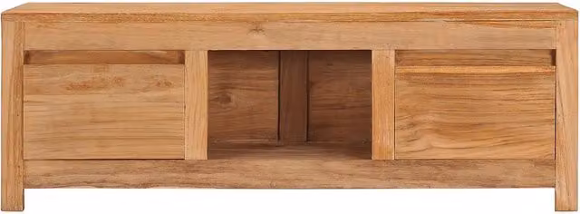 Mobile TV | Armadietto TV | Mobile Porta TV 100x30x35 cm in Legno Massello di Teak