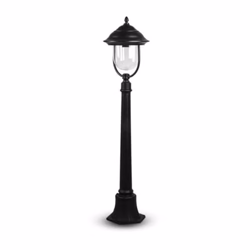 Lampada LED da Terra a Lanterna con Portalampada E27 (Max 60W) Colore Nero h:110cm IP44