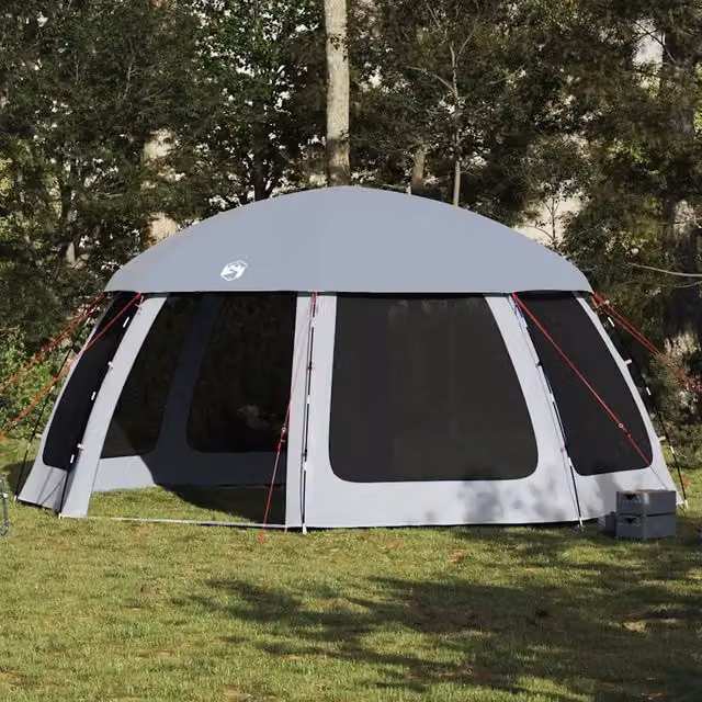 Tenda da piscina con Patta Rimovibile&Pareti in Rete-Tenda per Piscina 510x510 cm 667165