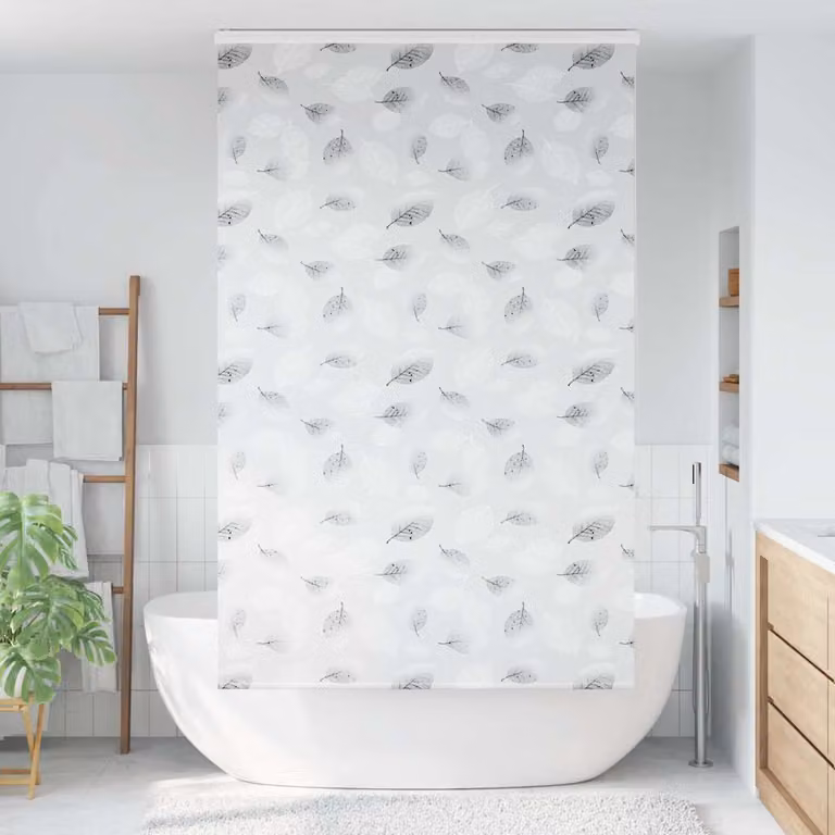 vidaXL Tenda a Rullo Doccia con Cassonetto 120x240cm Larghezza Tessuto