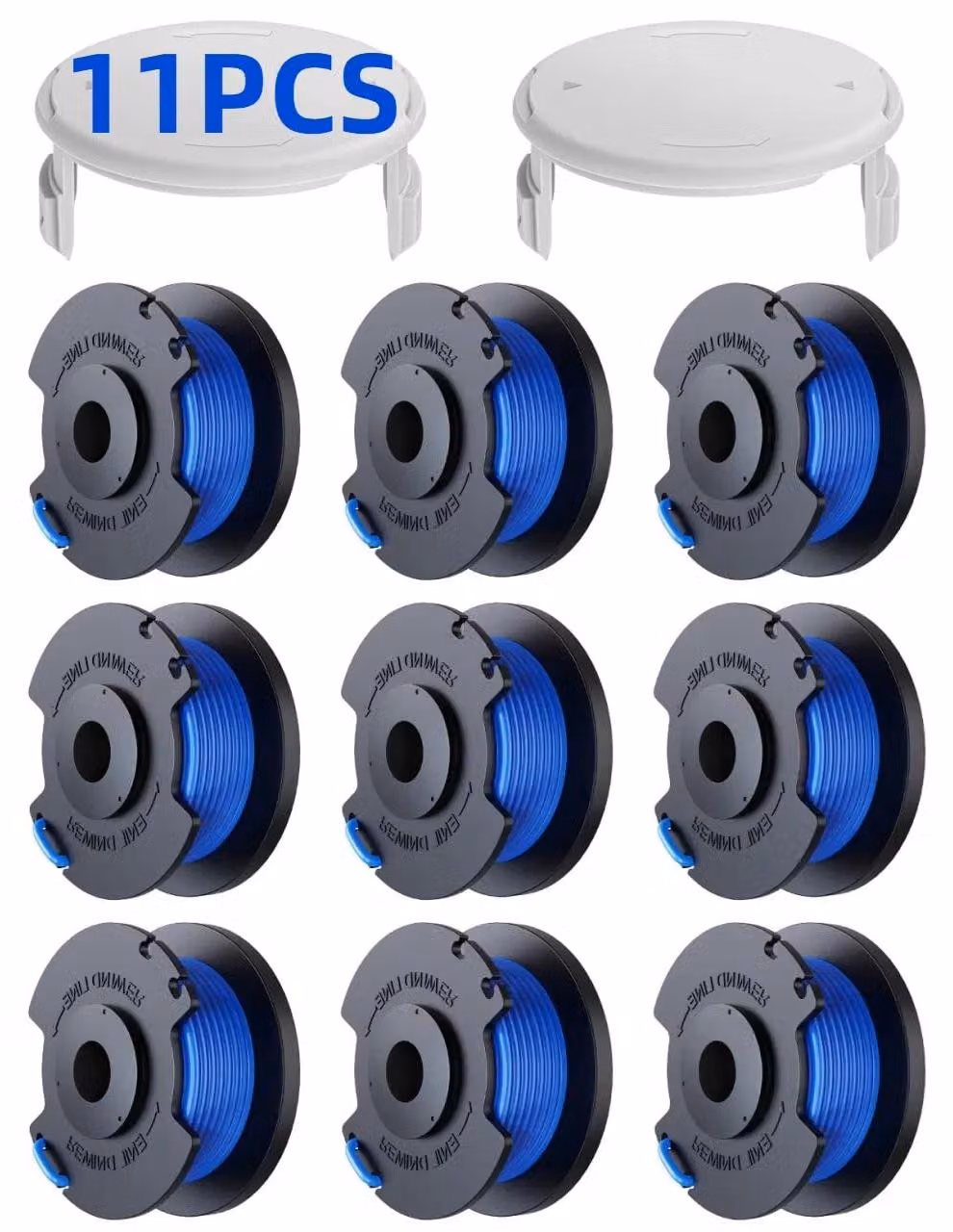 Set di 11 bobine per tagliaerba elettrico