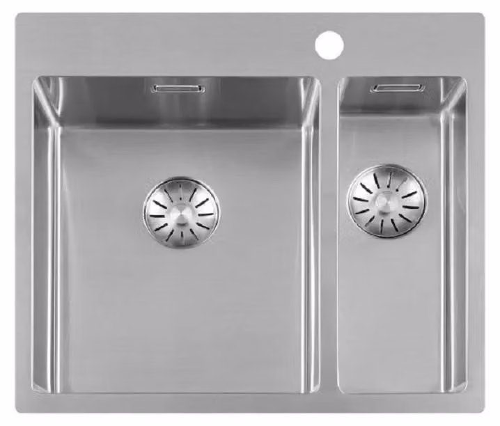 Lavello Togo 50SPTH in acciaio inossidabile
