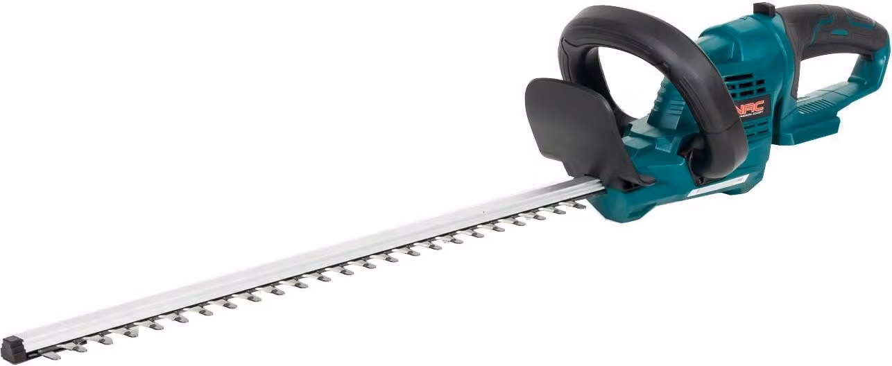 NAC HB-BL-LI-20V Tagliasiepi a batteria 20V, lunghezza lama 510 mm, distanza tra i denti 15 mm, impugnatura principale girevole, senza batteria, senza caricabatterie, doppio interruttore