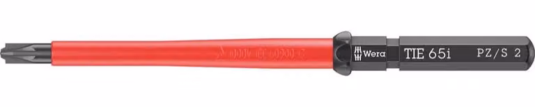 Wera Kraftform Kompakt VDE 65 i PZ/S# 2 x 157 mm TIE Elettricista Plus/Minus lama intercambiabile (05006529001)