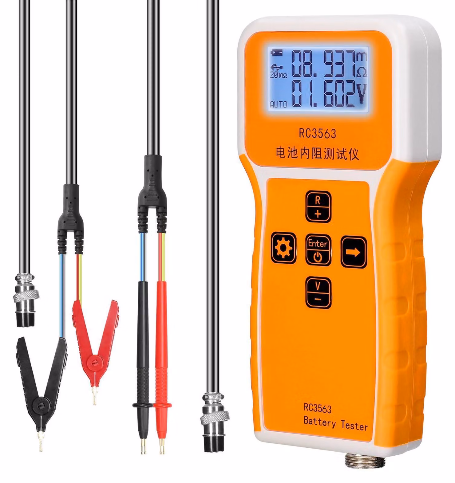 Accutester 200Ω 100 V, estremamente preciso con display a 3 cifre